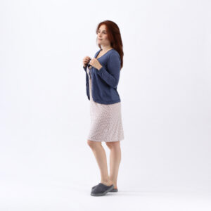 Set De Camisón Con Casaca