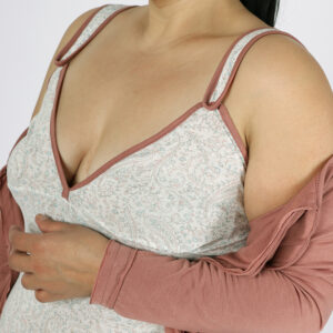 Alternative view of Set De Camisón Con Casaca