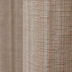 Alternative view of Cortina Rústica Con Aros 140x180