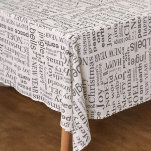 Alternative view of Mantel Navidad De Algodón Fiesta 140x220