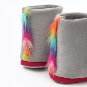 Alternative view of Pantufla Bota Unicornio Talle 30 hasta 35