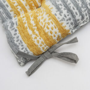 Alternative view of Almohadón Silla Chenille Rayas 43x43