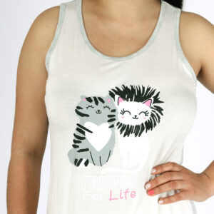 Alternative view of Camisón Con Viscosa Nº8