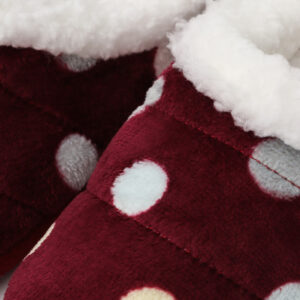 Alternative view of Pantufla Danesa Con Dots