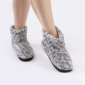 Pantufla Bota Peluda Dama