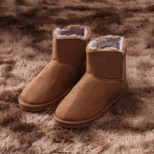Alternative view of Pantufla Bota Con Piel