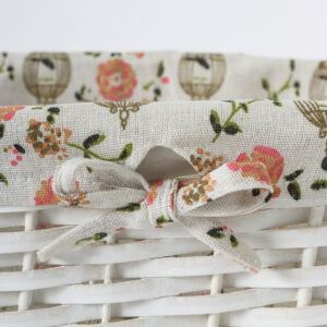 Alternative view of Canasto Con Tela Mediano