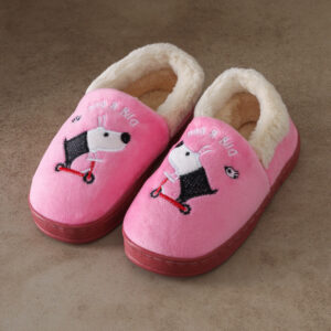 Pantufla Cerrada Con Dibujos