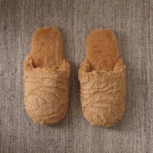 Alternative view of Pantufla Abierta Piel