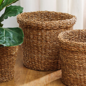 Cesto Redondo Con Borde Mediano