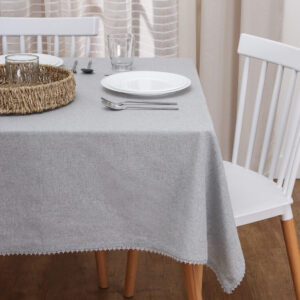 Mantel Con Puntilla 140x140