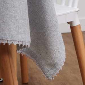 Alternative view of Mantel Con Puntilla 140x250