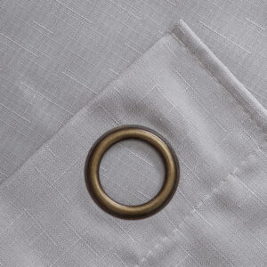 Alternative view of Cortina Con Aros Jaspeada 140x150