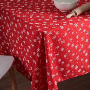 Mantel Navidad Con Relieve 140x140