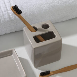 Porta Cepillo Cuadrado