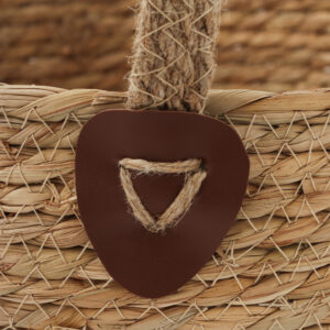 Alternative view of Cesto Detalle Cuero Chico