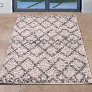 Alfombra Shaggy Magnolia Jacquard 80x120