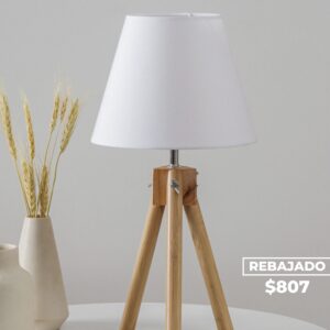 Lámpara Pie Madera
