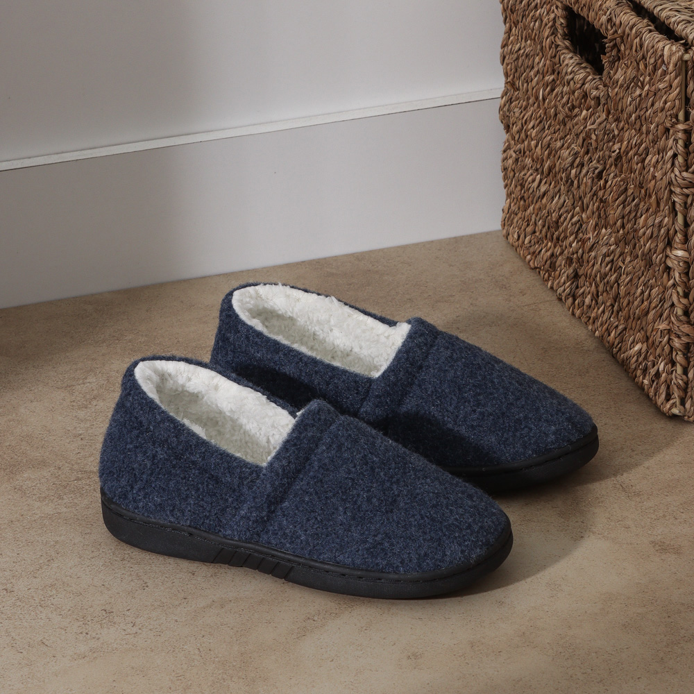 Pantufla Cerrada Jaspeada Infantil