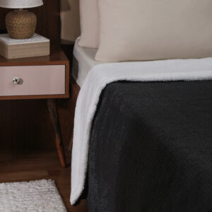 Frazada Piel Con Sherpa 150x200