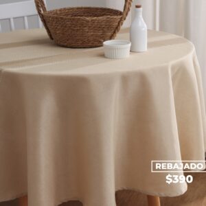 Mantel Línea Verona Redondo 160