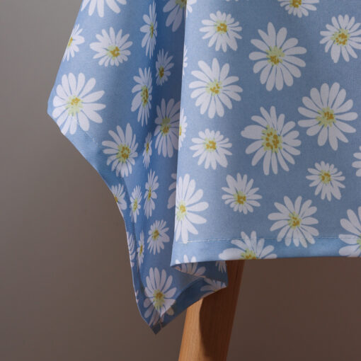 Mantel De Tela Textil Lavable, Mantel De Algodón, Poliéster, Café, Ovalado, 240 X 140 Cm, Para