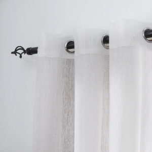 Alternative view of Cortina Voile Fantasía Con Aros 140x180