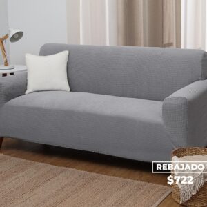 Funda Para Sofá Liso Velour 2 Cuerpos