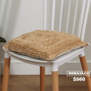 Almohadón Colchón De Yute 37x37