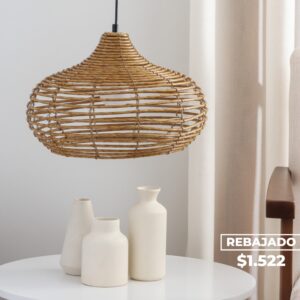 Lámpara Natural Para Colgar