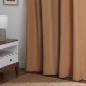 Cortina Lisa Con Loops 140x220