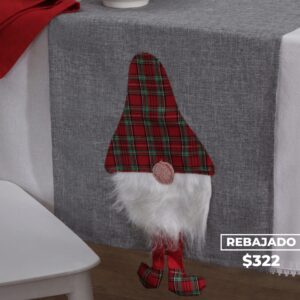 Sendero Navidad Con Aplique 140x40