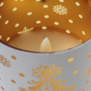 Alternative view of Vela Led Navidad Mediana