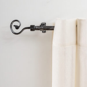 Set Barrote Metal Fino Para Cortina