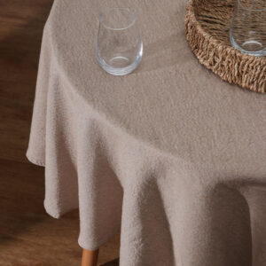 Mantel Redondo Liso 160