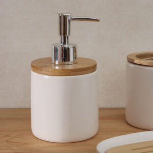 Dispensador Con Bamboo