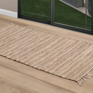 Alfombra Cuero Lisa Color 70x140