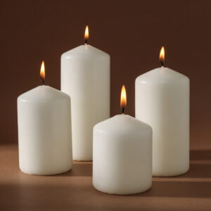 Set x 4 Velas Lisas