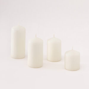 Alternative view of Set x 4 Velas Lisas