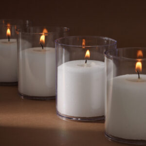 Set x 4 Velas En Frasco