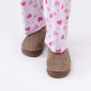 Alternative view of Pantufla Danesa Jacquard