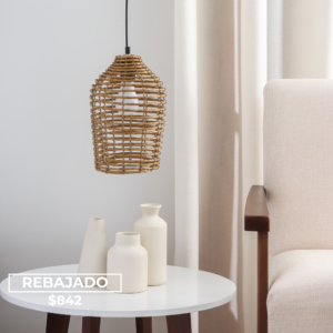 Lámpara Natural Para Colgar 26