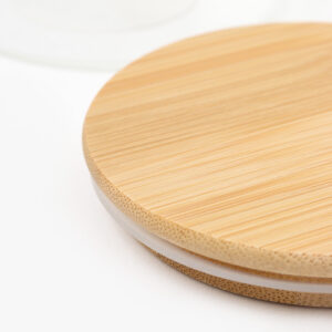 Alternative view of Frasco De Vidrio Con Tapa Bamboo 15