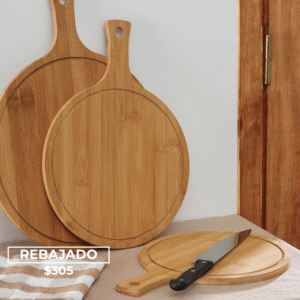 Tabla Redonda Con Asa Grande