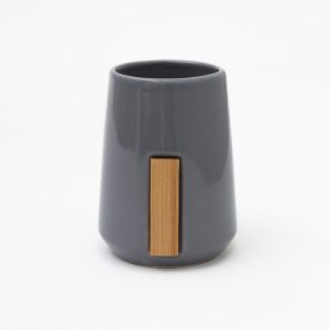 Alternative view of Porta Cepillo Con Detalle Bamboo